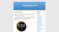 Desktop Screenshot of malcolmbale.com